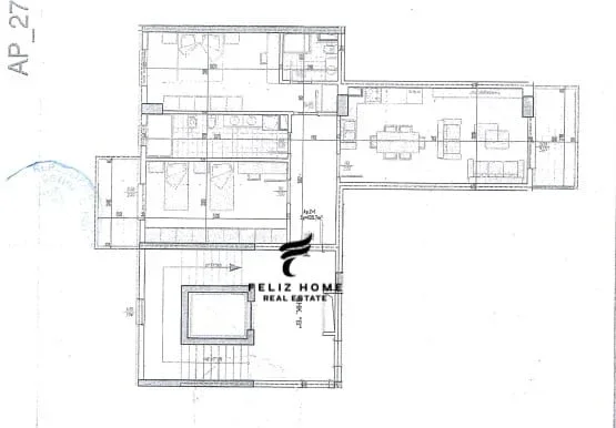 Tirane, shitet apartament 2+1 Kati 3, 120 m² 88.000 € (KAMEZ)