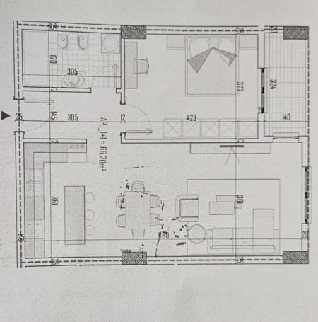 Tirane, shitet apartament 3+1 Kati 5, 156 m² 202.800 € (Bulevardi i ri)