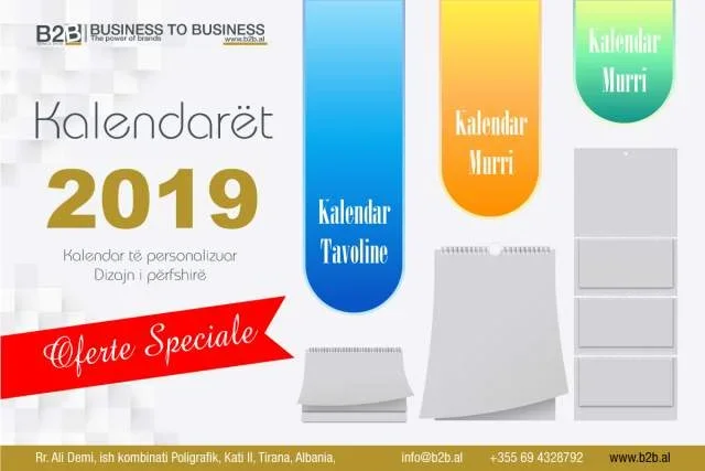 Tirane, - Oferte per Kalendaret 2019