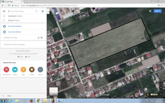 Tirane, shes toke 28.000 m² 40 Euro/m2 (Rruga Kosova, Kamez)
