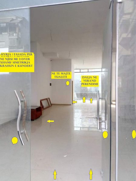 Tirane,Okazion!Shitet Ambjent Biznes/Njësi,kat 0, Pallat Ri 6-kat,sip.97m², Cmim 88'000€ i diskutushë, rr.Sh.Kuka, te TV.2000 përball Institut F.Bërth