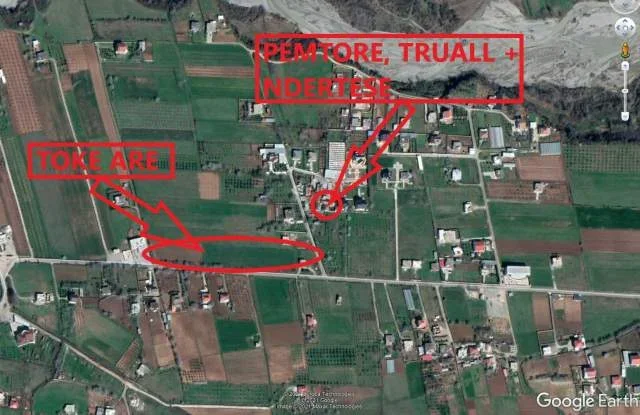 Shitet Pemtore, Truall + Ndërtesë & Tokë Arë (Verjon, Kruje)