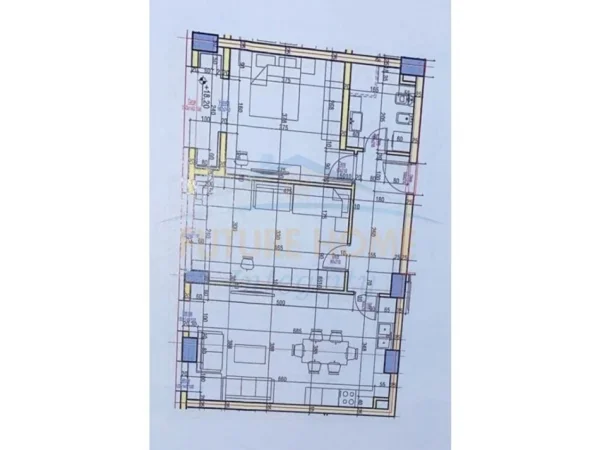 Tirane, shitet apartament 2+1 Kati 5, 102 m² 122.400 € (Unaze e Re)