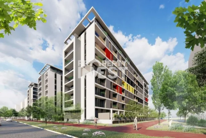 Tirane, jepet me qera apartament 2+1+Ballkon Kati 3, 72 m² 450 € (Univers City)