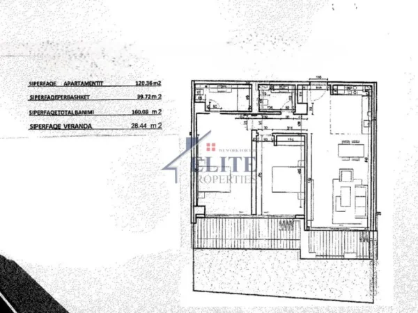 Dhermi - Palase, shitet apartament 2+1+Ballkon Kati 4, 160 m² 634.115 € (Green Coast Village)