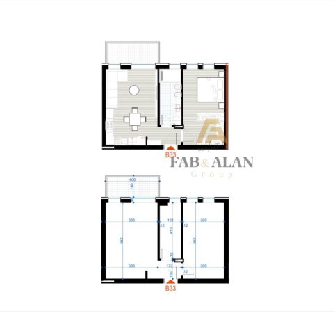Tirane, shitet apartament 1+1 , 70 m² 95.000 € (5 Maji)