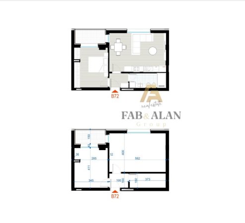 Tirane, shitet apartament 1+1 , 70 m² 95.000 € (5 Maji)