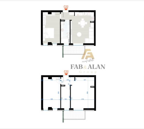 Tirane, shitet apartament 1+1 , 70 m² 95.000 € (5 Maji)