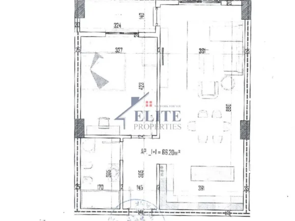 Tirane, shitet apartament 2+1+Ballkon Kati 3, 112 m² 97.283 € (Apollo Residence)