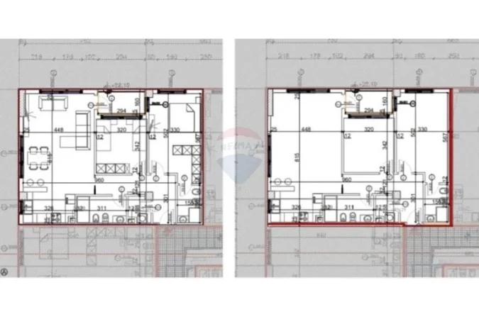 Tirane, shitet apartament 2+1 Kati 8, 100 m² 159.900 € (Rruga e Dibres)