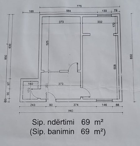 Durres, shitet ambjent biznesi Kati 0, 70 m² 170.000 € (Ne Sektorin Teuta, pas Kalit te Trojes.)