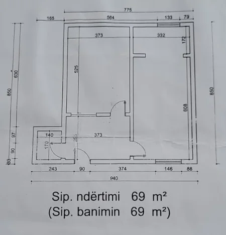 Durres, shitet ambjent biznesi Kati 0, 70 m² 170.000 € (Ne Sektorin Teuta, pas Kalit te Trojes.)