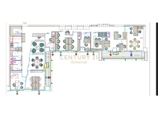Tirane, shes zyre Kati 8, 300 m² (Ambasador 3)