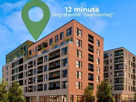 Tirane, shitet apartament 1+1 Kati 1, 54 m² 61000 € (Rezidenca Ringside, Paskuqan, Tiranë AREA44573)