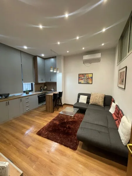 Tirane, jepet me qera apartament 1+1 Kati 2, 60 m² 600 € (9-Katshet)