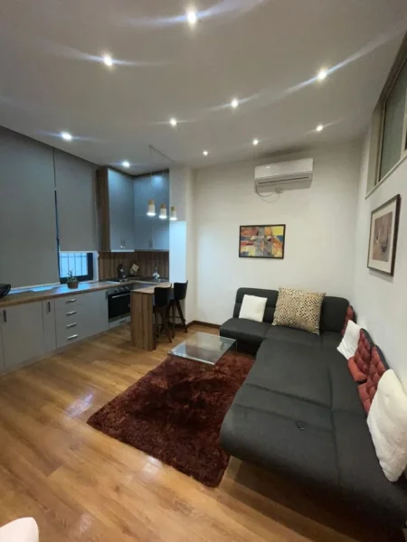 Tirane, jepet me qera apartament 1+1 Kati 2, 60 m² 600 € (9-Katshet)