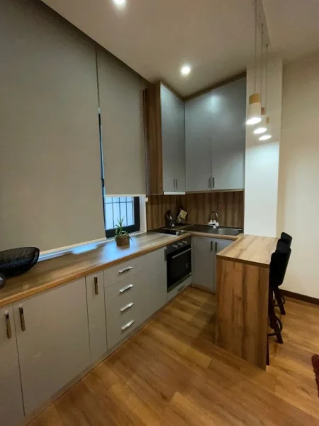 Tirane, jepet me qera apartament 1+1 Kati 2, 60 m² 600 € (9-Katshet)