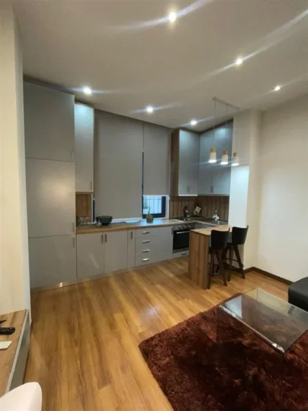 Tirane, jepet me qera apartament 1+1 Kati 1, 60 m² 600 € (9-Katshet, Prokuroria)