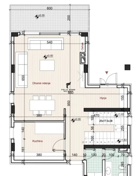 shitet Vile 3 Katshe Kati 3, 287 m² 700.000 € (RRUGA E ELBASANIT)