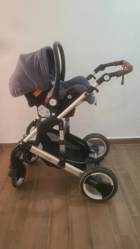 Tirane, shes Karroce Mikelino 2n1 gri metalizato 100 €