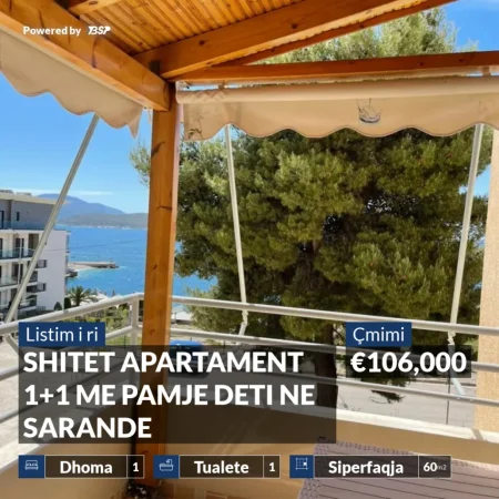 Vlore, shitet apartament 1+1+Aneks+Ballkon , 60 m² 106.000 € (SARANDE)