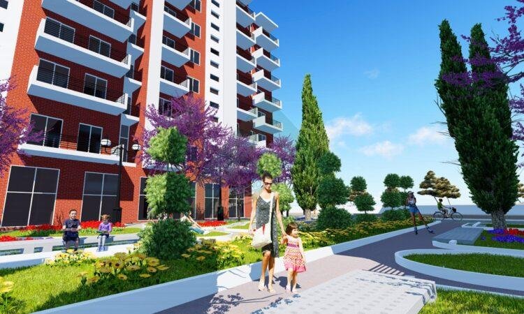 Tirane, shitet apartament 1+1 Kati 5, 70 m² 105.000 € (Kompleksi Golden Park 3, Amerikan 3)