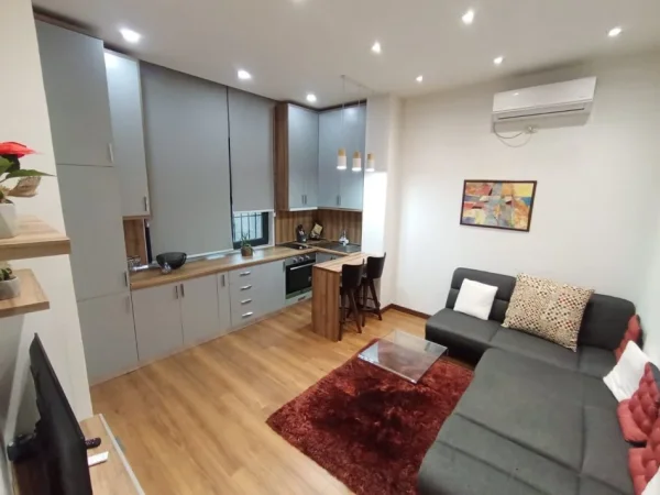 Tirane, jepet me qera apartament 1+1 Kati 1, 62 m² 600 € (selvia)