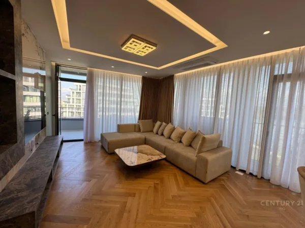 Tirane, jepet me qera apartament 1+1+Aneks+Ballkon Kati 12, 104 m² 1.500 € (Lake view)