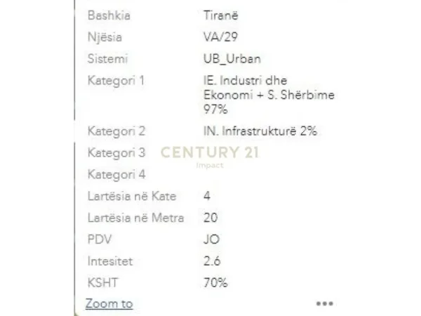 Tirane, shes toke , 30.000 m² 2.220.000 € (Yzberish)