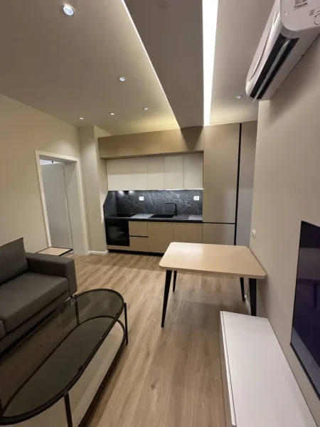 Tirane, jepet me qera apartament 1+1+Ballkon Kati 7 (Pashko Hysa)