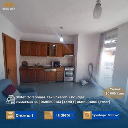 Shkembi Kavajes, shes garsonier Kati 3, 36 m² 30.000 Euro (Shkembi i Kavajes)
