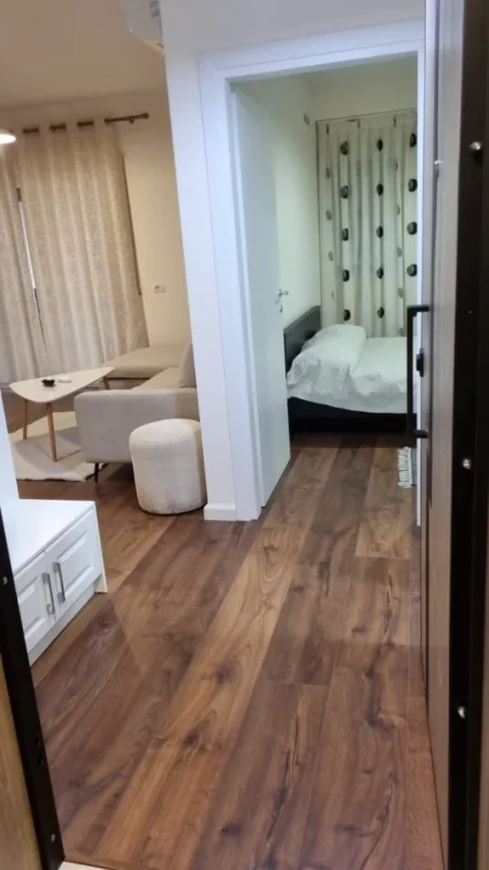Tirane, jepet me qera apartament 1+1 Kati 5, 62 m² 600 € (Komuna e Parisit)