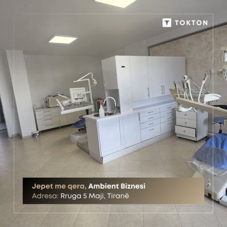 Tirane, jepet me qera ambjent biznesi Kati 1, 130 m² 550 € (Rruga 5 Maji, Tiranë, TT 1421)