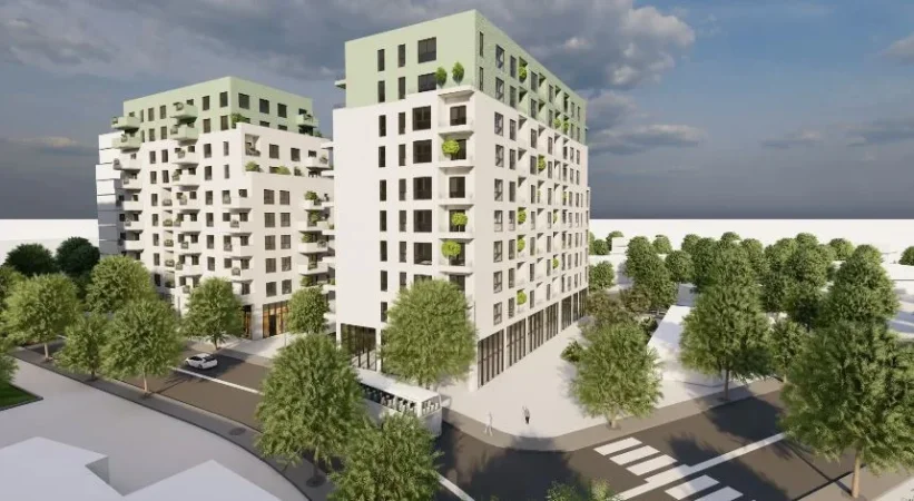 Tirane, shitet apartament 1+1 Kati 2, 73 m² 109.650 € (KOMPLEKS VIVA)