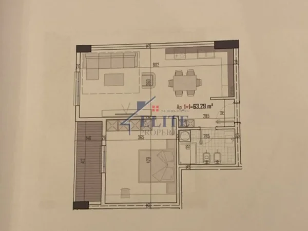 Tirane, shitet apartament 1+1+Ballkon Kati 1, 73 m² 80.146 € (Paskuqan)