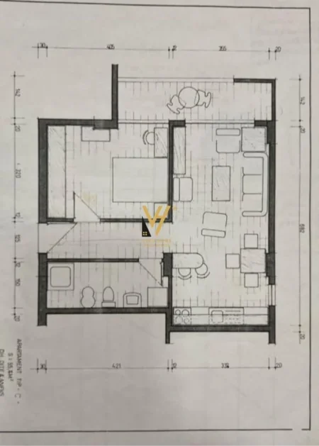 Tirane, shitet apartament 1+1+Ballkon Kati 3, 64 m² 208.000 € (RRUGA ELBASANIT)