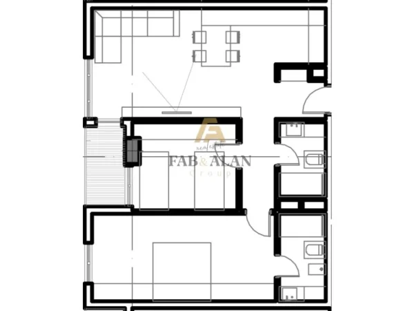 Tirane, shitet apartament 2+1 Kati 5, 104 m² 145.000 € (Ish Fusha e Aviacionit)