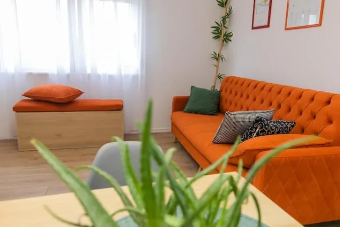 Tirane, jepet me qera apartament 1+1+Ballkon Kati 5, 60 m² 580 € (Rruga e Dibres)