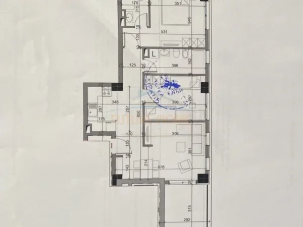Tirane, shitet apartament 2+1+Ballkon Kati 3, 108 m² 215.200 € (Bulevardi i Ri)