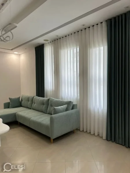Tirane, jepet me qera apartament 1+1+Ballkon Kati 2, 70 m² 500 € (JORDAN MISJA)