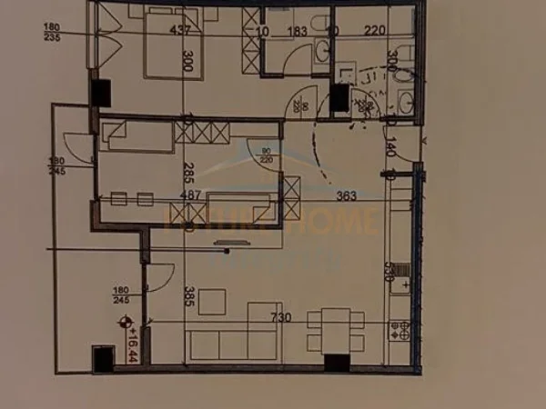 Tirane, shitet apartament 2+1 Kati 4, 117 m² 169.500 € (DRITAN HOXHA TIRANE)