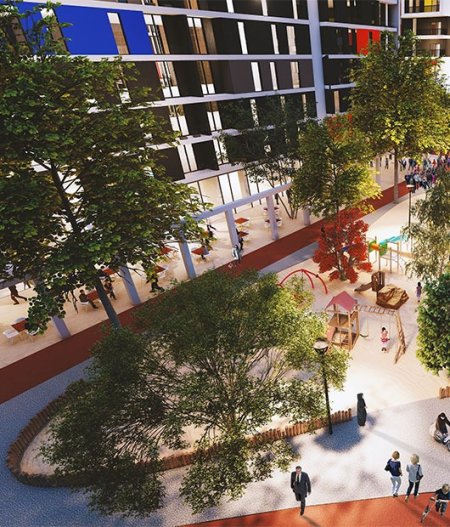 Tirane, shitet apartament 2+1+Ballkon Kati 2, 92 m² 91.450 € (Univers City)