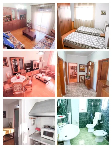 Tirane, jepet me qera apartament 2+1+Ballkon Kati 4, 78 m² 650 € (SHKOLLA E KUQE)