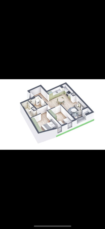 Tirane, jepet me qera apartament 2+1+Aneks+Ballkon Kati 4, 96 m² 450 € (ali demi)