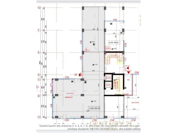 Tirane, jap me qera ambjent biznesi Kati 0, 284 m² 10.000 € (Rr. Moskat, Ish Blloku)