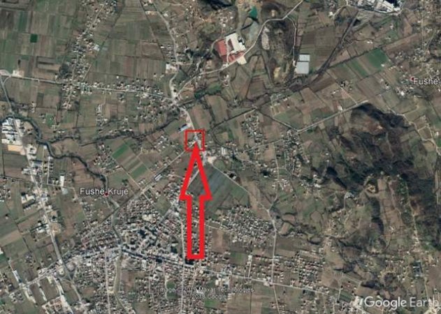 Fushe Kruje, shitet Truall 1.266 m² 1.408.000 Leke
