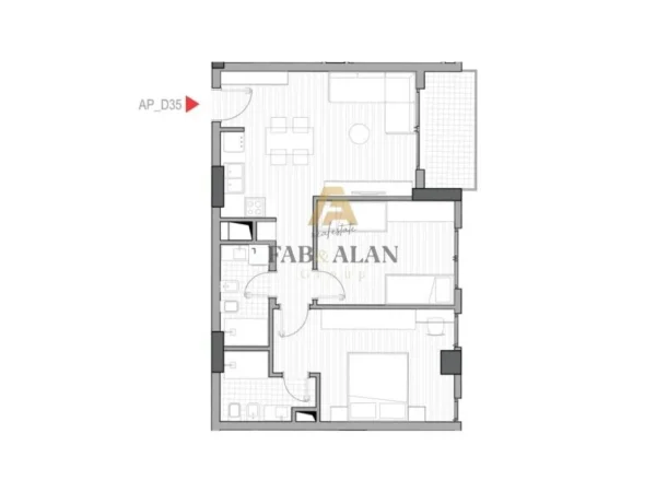 Tirane, shitet apartament 2+1+2 Kati 3, 93 m² 130.200 € (Rruga 5 Maji)