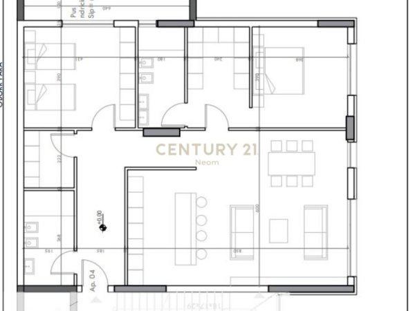 Tirane, shes apartament 2+1+Aneks+Ballkon Kati 0, 159 m² (BLIN RESIDENCE Tirana, Albania)