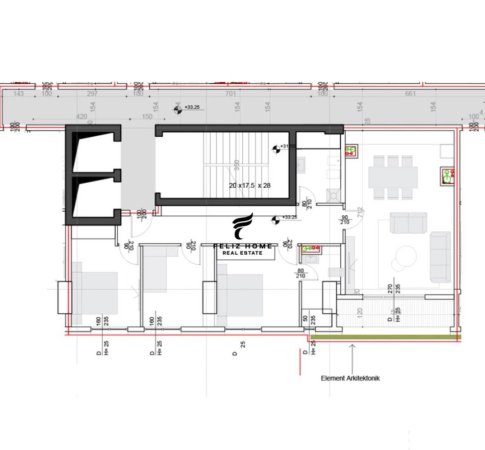 Tirane, shitet apartament 3+1 Kati 9, 140 m² 308.000 € (RRUGA E KAVAJES)
