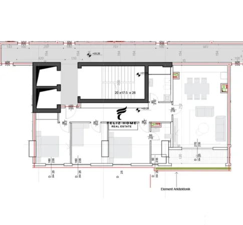 Tirane, shitet apartament 3+1 Kati 9, 140 m² 308.000 € (RRUGA E KAVAJES)